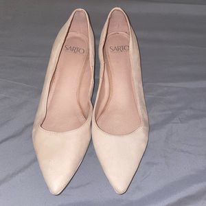 Sarto pointed toe flats